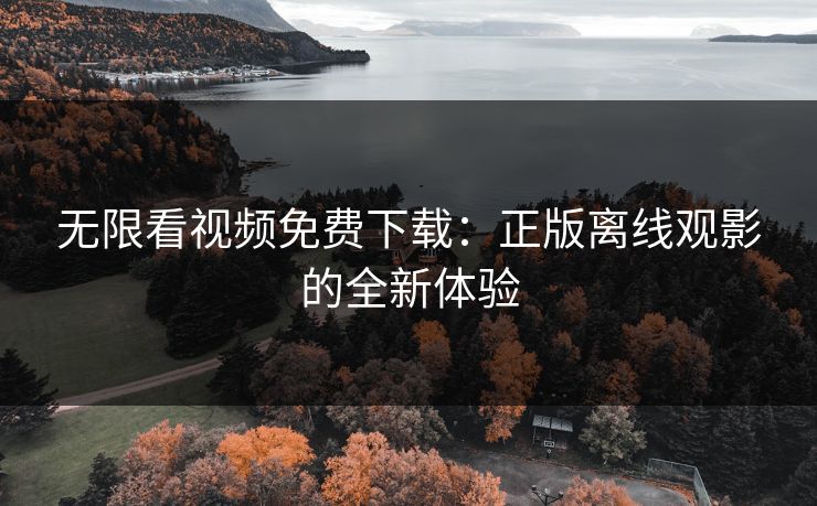 无限看视频免费下载:正版离线观影的全新体验